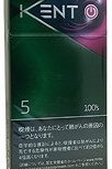 KENT S系列蓝莓5mg长支 香烟 · 韩国产 · 20 支/盒