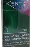 KENT S系列蓝莓1mg长支 香烟 · 韩国产 · 20 支/盒