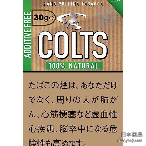 小骏马COLTS纯天然 手卷烟丝 · 丹麦产 · 50 枚装