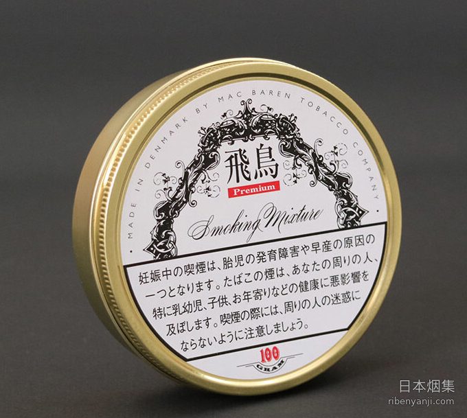 飛鳥(100g缶) 烟斗烟丝 · 泰国产