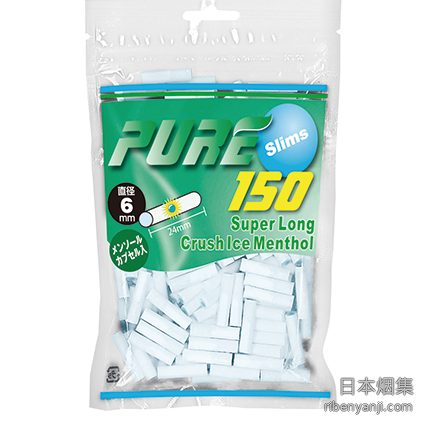 滤嘴 · 细支冰薄荷爆珠 · 6×24mm · PURE