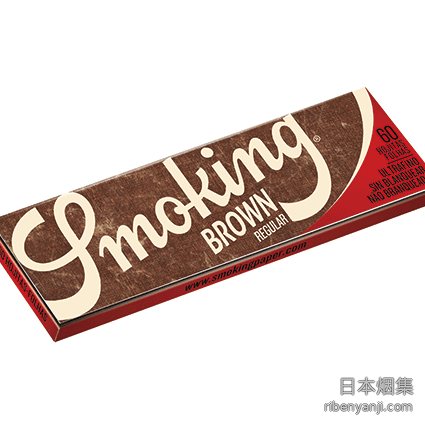 卷烟纸 · 超薄慢燃纸 Brown · 70×37mm · SMOKING