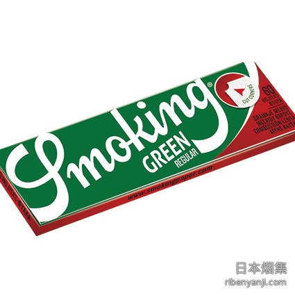 卷烟纸 · 慢燃切口纸 Green · 70×37mm · SMOKING