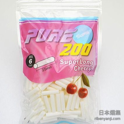 滤嘴 · 细支樱桃味 · 6×25mm · PURE