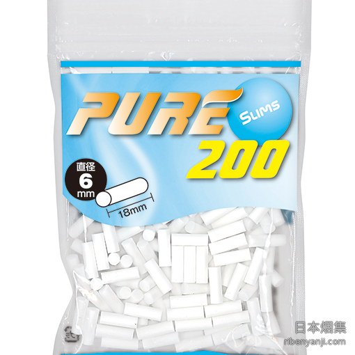 滤嘴 · 细支 · 6×18mm · PURE