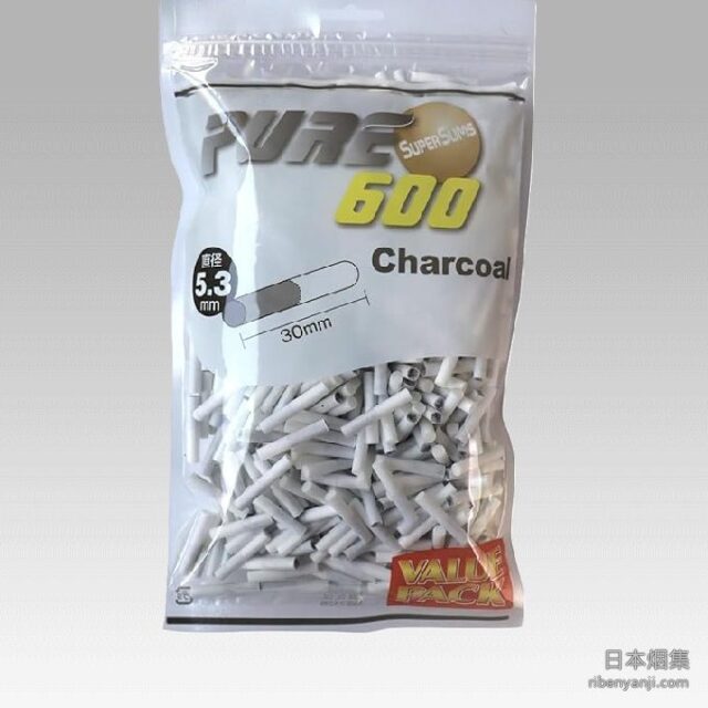 滤嘴 · 超细款活性炭 · 5.3×30mm · PURE · 大包装