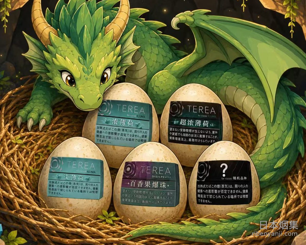 TEREA 薄荷系列 加热烟弹组合装 · 口味随机发放
