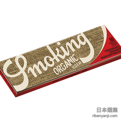 卷烟纸 · 有机纸超薄无漂白 ORGANIC · 70×37mm · SMOKING